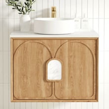 Laguna MKII 750mm Marble Countertop Wall Hung Single Vanity